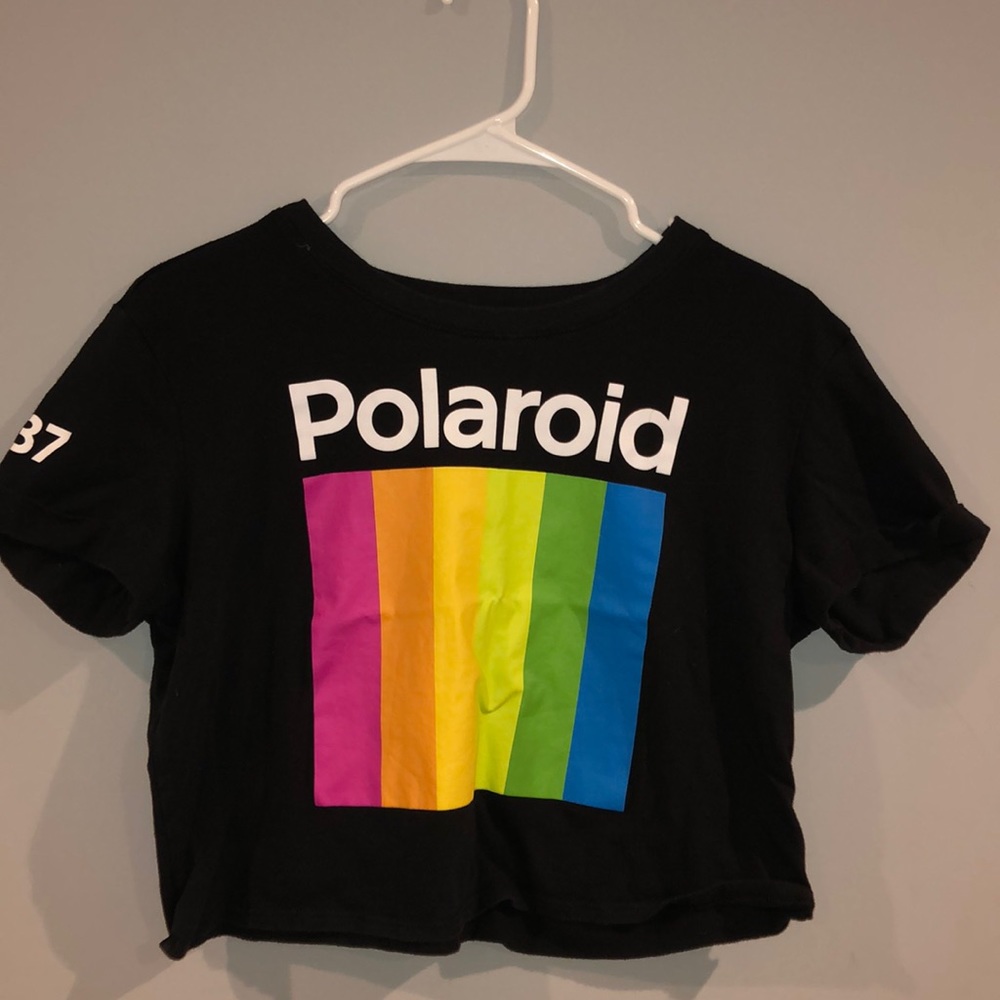 Super cute new Polaroid crop top